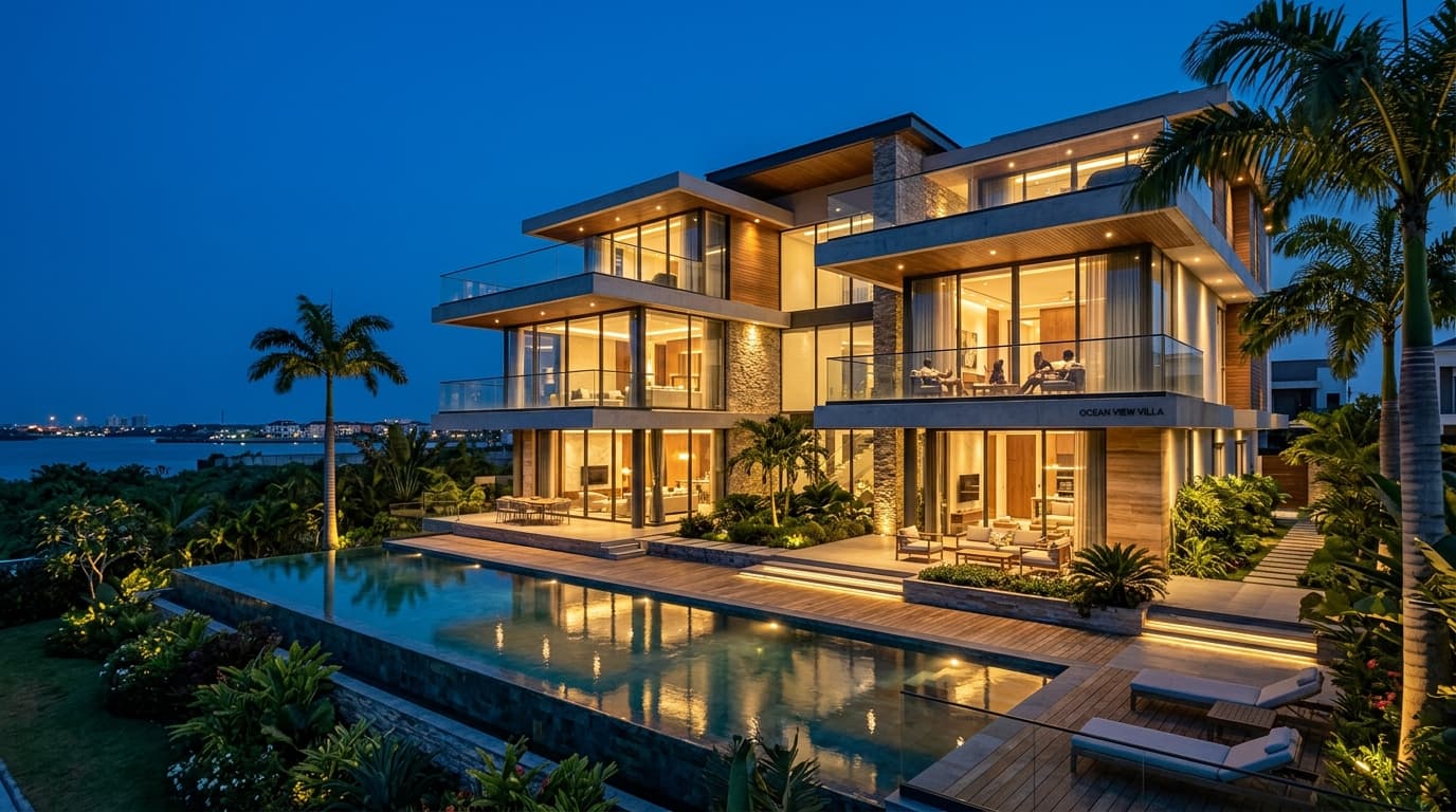 TerraNest Luxury Real Estate Architecture